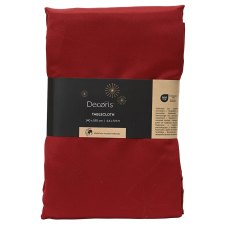 Tablecloth With Stars Red 180cm x 140cm