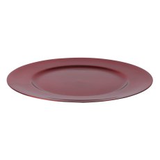 Deco Charger Plate Red 33cm