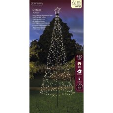 LED Tree Cone Black Warm White (Multiple Sizes) LED Tree Cone Black Warm White (Multiple Sizes)