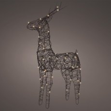 LED Wicker Reindeer Brown 85cm