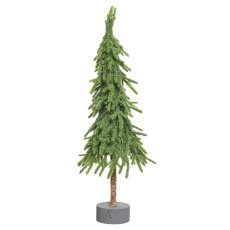 1.5ft/45cm Gnome Mini Christmas Tree With Glitter & Grey Base 1.5ft/45cm Gnome Mini Christmas Tree With Glitter & Grey Base