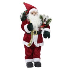 Santa With Presents & Tennis Rackets Christmas Red (Multiple Sizes)