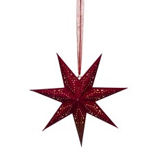 LED Paper Star Red 18.5cm LED Paper Star Red 18.5cm