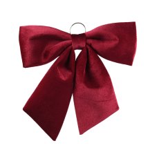 Decorative Bow Velour Red (Multiple Sizes) Decorative Bow Velour Red (Multiple Sizes)