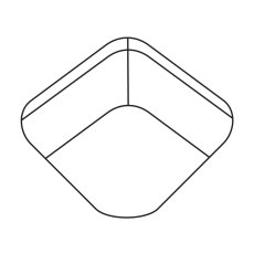 Cortina Modular Corner Leather Category 10 (S) Cortina Modular Corner Leather Category 10 (S)