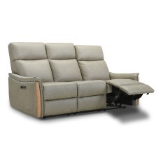 Ancona Electric Reclining 3 Seater Sofa Leather Category 15 (S) Ancona Electric Reclining 3 Seater Sofa Leather Category 15 (S)
