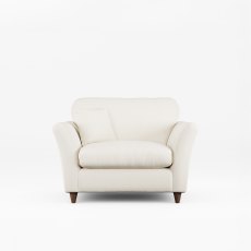 Alpine Snuggler Fabric Minco Ivory With Burnished Legs