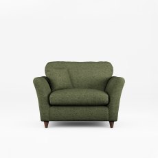 Alpine Snuggler Fabric Minco Basil With Burnished Legs