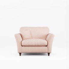 Alpine Snuggler Fabric Minco Clay With Burnished Legs
