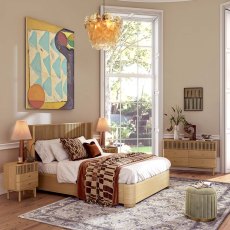 Sanremo Bedstead Oak (Multiple Sizes & Colours)