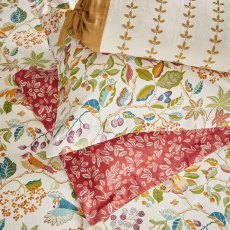 Birds & Berries Duvet Cover Set Rowan Berry (Multiple Sizes)