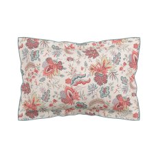 Chintz Reverie Reversible Duvet Cover Set Red & Teal (Multiple Sizes)