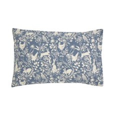 Forest Friends Duvet Cover Set Blue (Multiple Sizes)