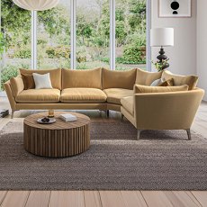 Elba Modular 1 Seater Arm On Right Foam & Feather Seat Interior Fabric C