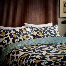 Linnea Reversible Super King Duvet Cover Set Multicoloured