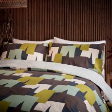 Mika Reversible Duvet Cover Set Multicoloured (Multiple Sizes) Mika Reversible Duvet Cover Set Multicoloured (Multiple Sizes)