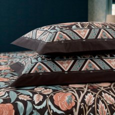 Olive & Rose Duvet Cover Set Indigo & Blush (Multiple Sizes)