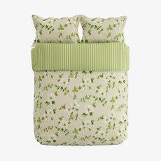 Poets Rose Reversible Duvet Cover Set Linen (Multiple Sizes)