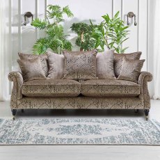 Eastbury 3.5 Seater Scatter Back Sofa Fabric B