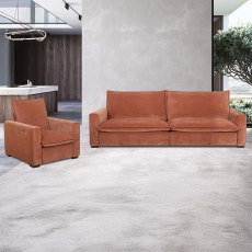 Calais Modular 1.5 Seater Electric Reclining Arm RHF With USB Port Fabric