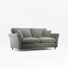 Alpine 3 Seater Sofa Fabric Ansell Moss Legs Country Oak Alpine 3 Seater Sofa Fabric Ansell Moss Legs Country Oak