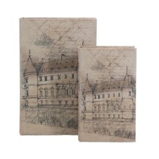 Blydan Decorative Book Box (Set Of 2) Blydan Decorative Book Box (Set Of 2)