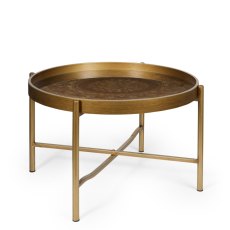 Henri Coffee/Side Table Brass Henri Coffee/Side Table Brass