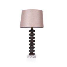 Caleb Table Lamp Black Base With Taupe Shade Caleb Table Lamp Black Base With Taupe Shade