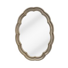 Emily Oval Mirror Chrome Emily Oval Mirror Chrome