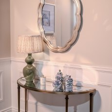 Emily Oval Mirror Chrome