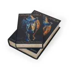 Africa Decorative Book Box (Set Of 2) Africa Decorative Book Box (Set Of 2)