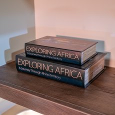 Africa Decorative Book Box (Set Of 2)