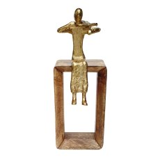 Violin Player Brass Violin Player Brass