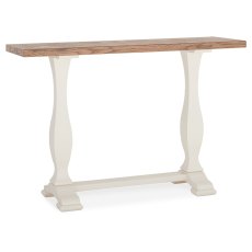 Belgrave Console Table Ivory & Oak Belgrave Console Table Ivory & Oak