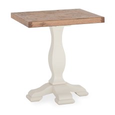 Belgrave Side/Lamp Table Ivory & Oak Belgrave Side/Lamp Table Ivory & Oak