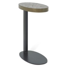 Ellipse Sofa Table Fumed Oak Ellipse Sofa Table Fumed Oak