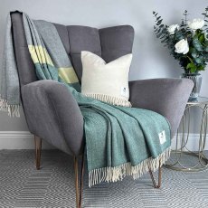 Supersoft Dublin Throw 145cm x 200cm Green