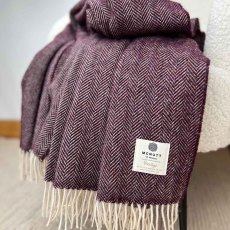 Heritage Herringbone Throw 145cm x 200cm (Multiple Colours)