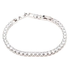 Tennis Diamond Bracelet Silver Tennis Diamond Bracelet Silver