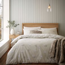 Sheep Brushed Cotton Reversible Duvet Cover Set Natural (Multiple Sizes) Sheep Brushed Cotton Reversible Duvet Cover Set Natural (Multiple Sizes)