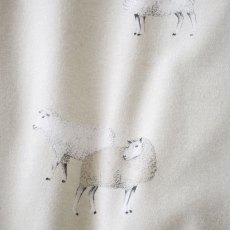 Sheep Brushed Cotton Reversible Duvet Cover Set Natural (Multiple Sizes)