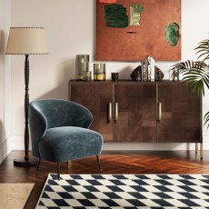 Grace 2 Door Sideboard Dark Wood