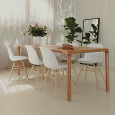Storm Rectangular Dining Table (Multiple Sizes & Colours)
