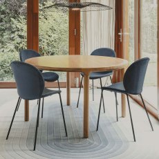 Storm 6-8 Person Round Dining Table (Multiple Colours)