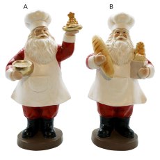 Decorative Santa Red 24cm (Choice of 2) Decorative Santa Red 24cm (Choice of 2)
