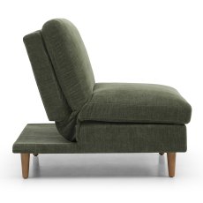 Crean Modular Chair Bed Without Arms Fabric Olive