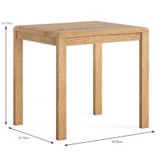 Billie Dining Table Oak (Multiple Sizes) Billie Dining Table Oak (Multiple Sizes)