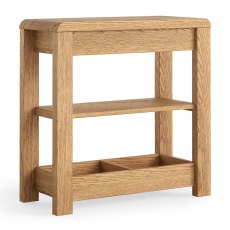 Billie Side/Lamp Table With Shelf Oak Billie Side/Lamp Table With Shelf Oak