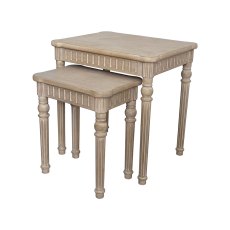Heritage Willow Nest Of Tables (Set of 2) Natural Heritage Willow Nest Of Tables (Set of 2) Natural