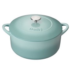 Cast Iron Round Casserole Dish (Multiple Sizes & Colours)